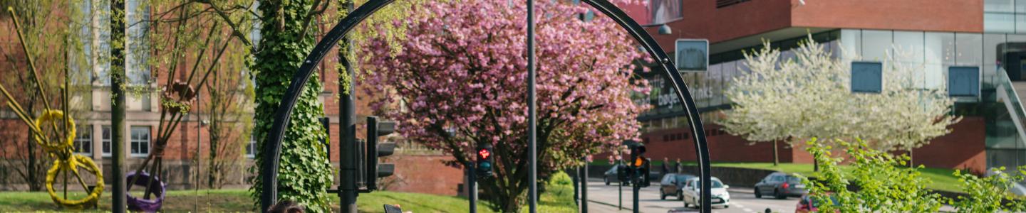 Billede af bro over Aarhus Å