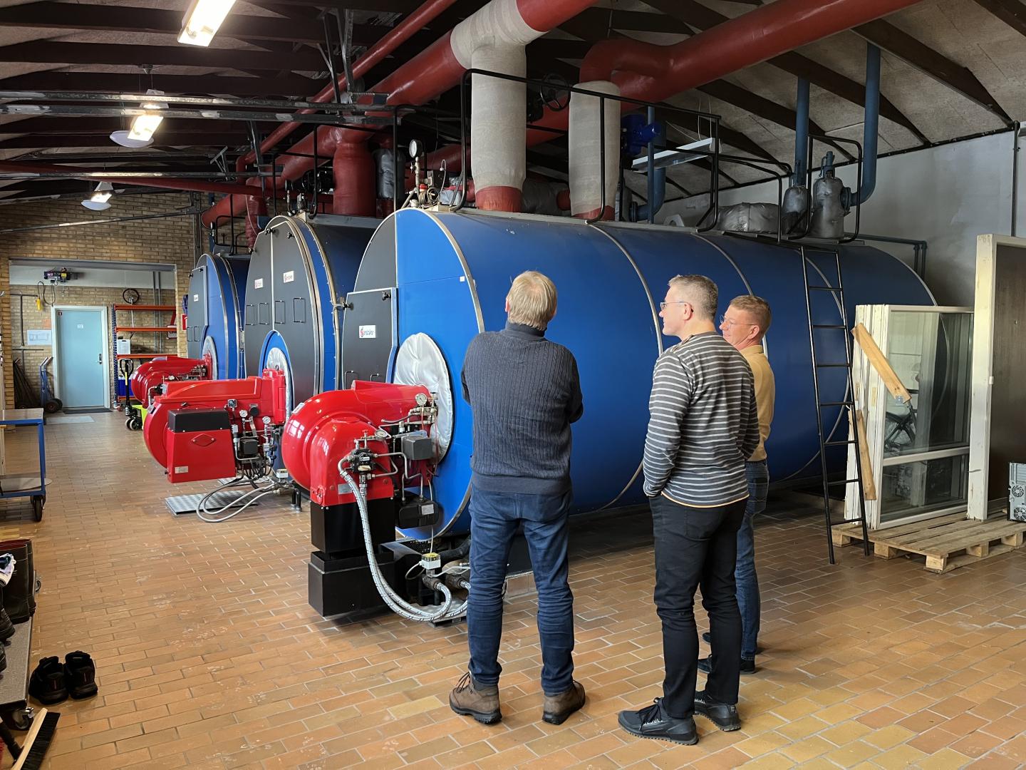 Reservelastkedler på Malling Varmeværk