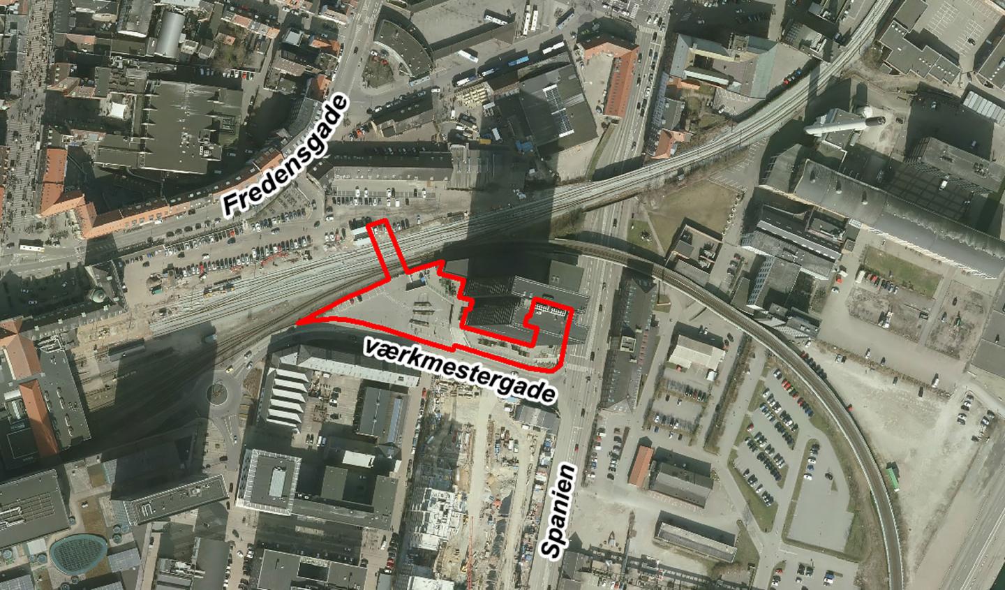 Kort til lokalplan nr. 1099