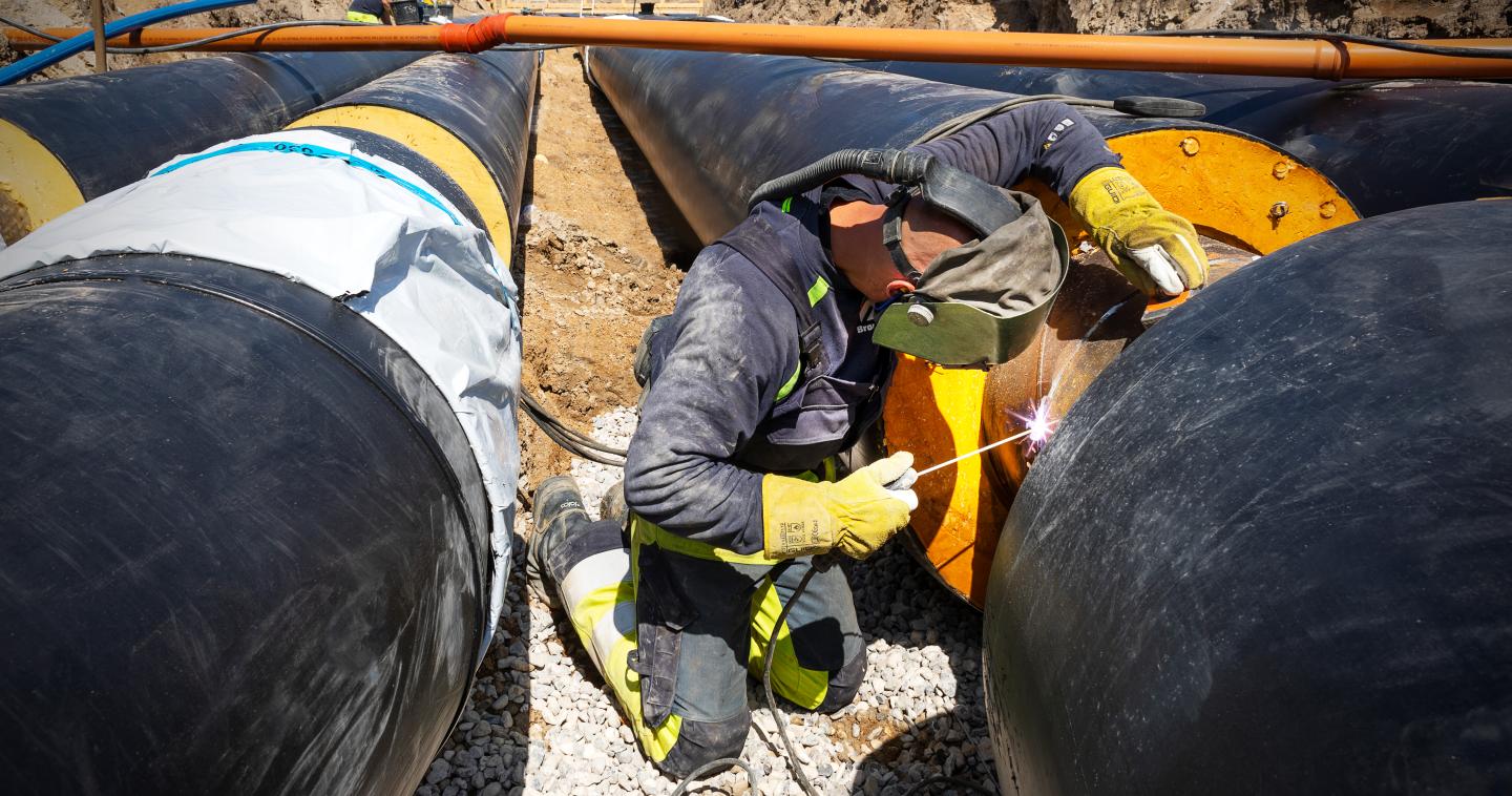 Udbygning af fjernvarmenettet