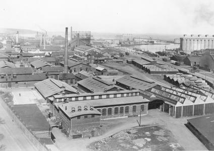 gammelt foto mod syd