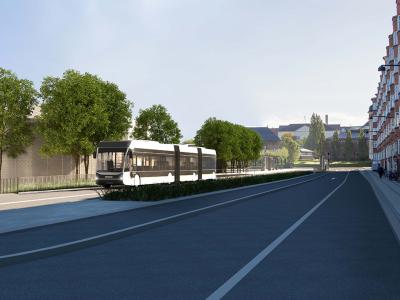 Illustrationsbillede af BRT banen