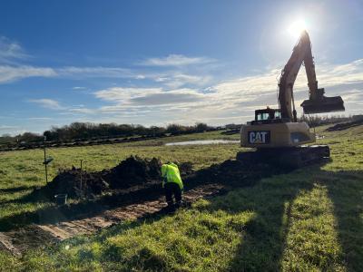 Udgravning i lisbjerg