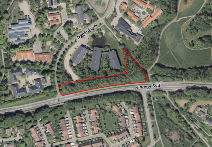 Luftfoto af lokalplan 623_T1