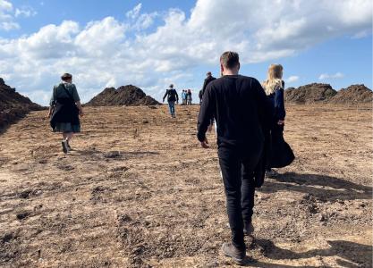 Vandring i Lisbjerg med arkæologer fra Moesgaard 