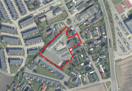 luftfoto - Øster Kringelvej, Egå