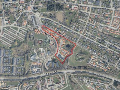 luftfoto - Telemast på Nygårdsvej, Højbjerg