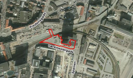 Kort til lokalplan nr. 1099