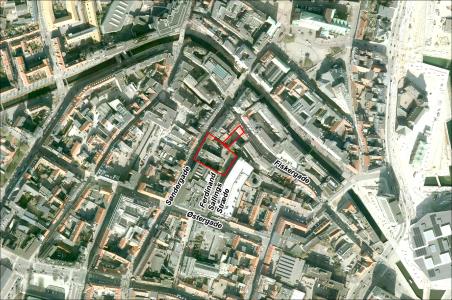 ortofoto oversigt over lokalplanområdet  