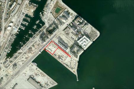 ortofoto oversigt over lokalplanområdet  