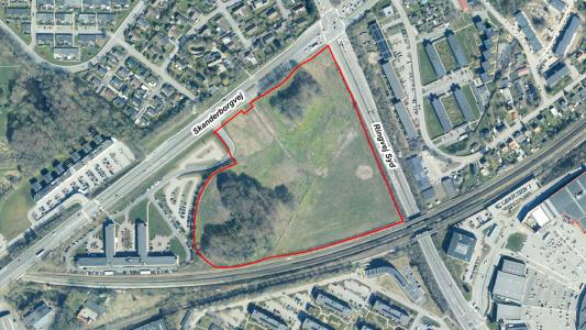 billede af lokalplanområdet