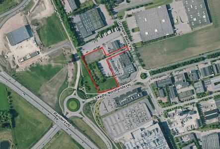 Afgrænsningskort til lokalplan 1109