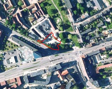 Afgrænsningskort til lokalplan 1129