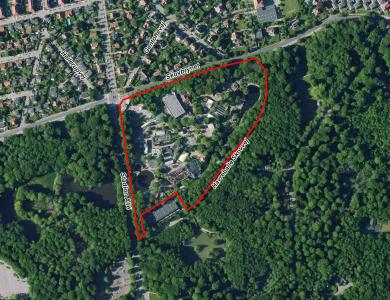 Områdeafgrænsning af området ved Tivoli Friheden