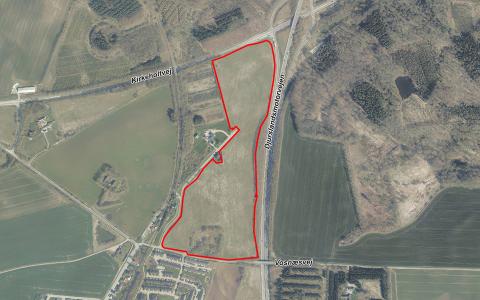 billede af lokalplanområdet