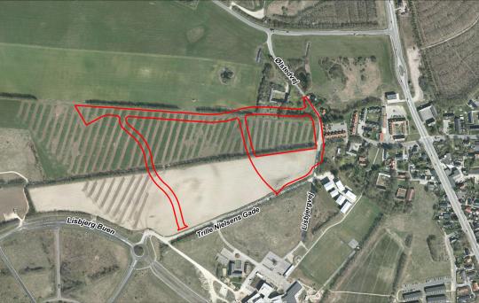 Lokalplanafgrænsning til lokalplan 1146