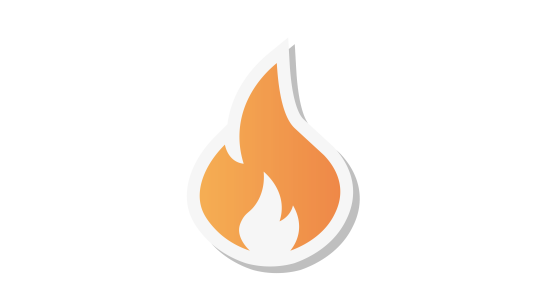 affaldshieraki rest efter sortering ikon