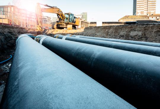 Udbygning af fjernvarmenettet